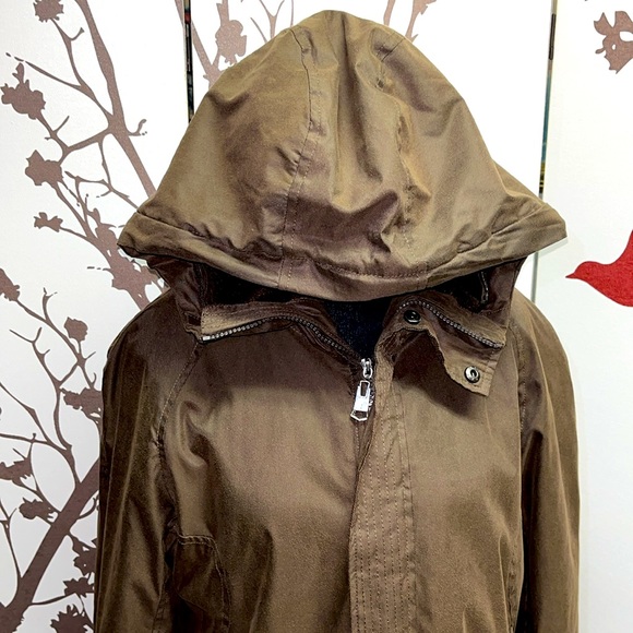 Streetwear Society Size S Brown Long Coat Jacket with Hidden Inner Pocket $35 - Picture 8 of 17